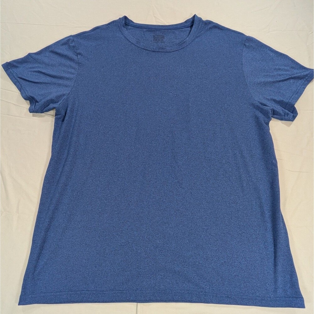 Men’s 32 Degrees Cool Short Sleeve Crew Neck Classic T-Shirt Blue XL